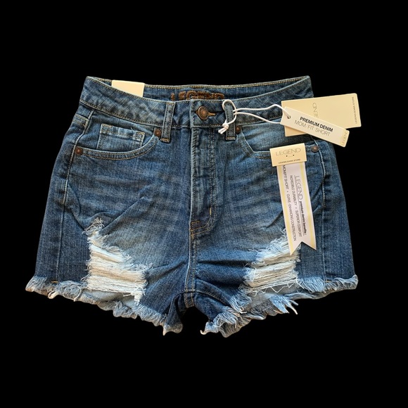NWT Legend of London Distressed Shorts Size 3 - Picture 4 of 5